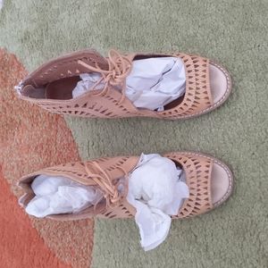 Jeffrey Campbell boho heeled sandals